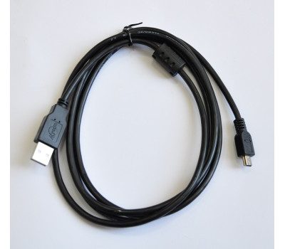 Кабель USB 2.0  - 1.8m AM/ Mini USB (5 pin), ATcom, с ферритом (3794)