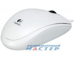 Мышь Logitech B100 Optical White USB