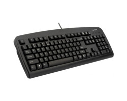 Клавиатура A4tech KB-720 USB Black, 107 key, w/ Ukr. keys, ergonomic