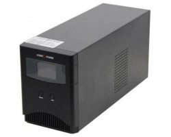ИБП LogicPower LPM-525VA-P, 2 евророзетки, 5 ступ. AVR, 7.5Ач12В. черный.
