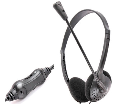 Наушники Gemix HP-100MV Black Наушники Gemix HP-100MV Black