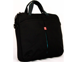 Сумка для ноутбука Continent CC-010 Black 10&Prime; (Черная, нейлон/ полиэстер, 28,5х23,5х3,5 см)-foto2