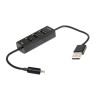 Концентратор USB Siyoteam SY-C10 USB 2.0 (3 USB ports) + Micro USB