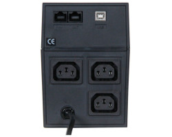 ИБП PowerCom RPT-800AP 800ВА Schuko, евророзетки, Line-Interactive, 3 ступ AVR, диап 160-275В-foto3