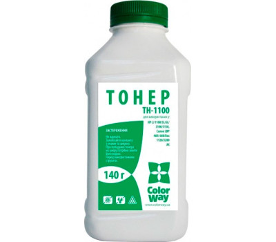 Тонер HP LJ 1100/ 5L/ 6L/ AX, Canon 460/ 465/ 660/ 1120/ 800/ 810/ 3200, 140 г, ColorWay (TH-1100)