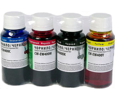 Комплект чернил ColorWay Epson T26/ C91, 4x100 мл (CW-EW400SET01)
