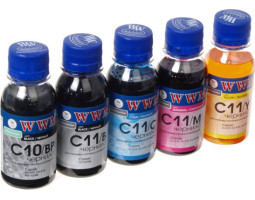 Комплект чернил WWM Canon C10/ BP, C11/ B, C11/ C, C11/ M, C11/ Y, 100 мл (C10/ 11SET5-2) Комплект чернил WWM Canon C10/ BP, C11/ B, C11/ C, C11/ M, C11/ Y, 100 мл (C10/ 11SET5-2)