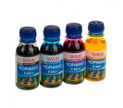 Комплект чернил WWM Epson E64/ B, E64/ C, E64/ M, E64/ Y, 4x100 мл (E64SET4-2) Комплект чернил WWM Epson E64/ B, E64/ C, E64/ M, E64/ Y, 4x100 мл (E64SET4-2)