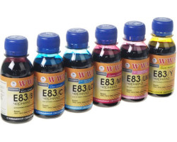 Комплект чернил WWM Epson E83/ B, E83/ C, E83/ LC, E83/ M, E83/ LM, E83/ Y, 100 мл (E83SET-2)