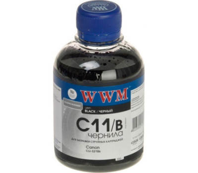 Чернила WWM Canon CLI-426Bk/ 521Bk, Black, 200 г (C11/ B)