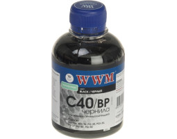 Чернила WWM Canon PG-37/ 40/ 50, PGI-5Bk, BCI-15, Black Pigment, 200 г (C40/ BP) Чернила WWM Canon PG-37/ 40/ 50, PGI-5Bk, BCI-15, Black Pigment, 200 г (C40/ BP)