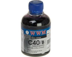Чернила WWM Canon PG-37/ 40/ 50, PGI-5Bk, BCI-15, Black, 200 г (C40/ B)