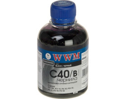 Чернила WWM Canon PG-37/ 40/ 50, PGI-5Bk, BCI-15, Black, 200 г (C40/ B) Чернила WWM Canon PG-37/ 40/ 50, PGI-5Bk, BCI-15, Black, 200 г (C40/ B)