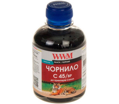 Чернила WWM Canon PG-440/ 445/ 80, PGI-450Bk, Black Pigment, 200 г (C45/ BP) Чернила WWM Canon PG-440/ 445/ 80, PGI-450Bk, Black Pigment, 200 г (C45/ BP)
