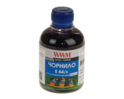 Чернила WWM Epson L100/ 110/ 200/ 210/ 300/ 350/ 355/ 550/ 555, Black, 200 г (E64/ B)