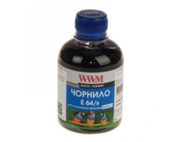 Чернила WWM Epson L100/ 110/ 200/ 210/ 300/ 350/ 355/ 550/ 555, Black, 200 г (E64/ B)