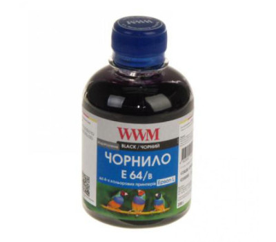 Чернила WWM Epson L100/ 110/ 200/ 210/ 300/ 350/ 355/ 550/ 555, Black, 200 г (E64/ B) Чернила WWM Epson L100/ 110/ 200/ 210/ 300/ 350/ 355/ 550/ 555, Black, 200 г (E64/ B)