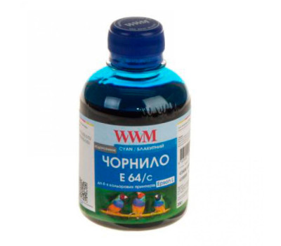 Чернила WWM Epson L100/ 110/ 200/ 210/ 300/ 350/ 355/ 550/ 555, Cyan, 200 г (E64/ C) Чернила WWM Epson L100/ 110/ 200/ 210/ 300/ 350/ 355/ 550/ 555, Cyan, 200 г (E64/ C)
