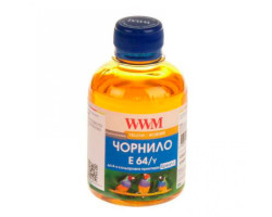 Чернила WWM Epson L100/ 110/ 200/ 210/ 300/ 350/ 355/ 550/ 555, Yellow, 200 г (E64/ Y)
