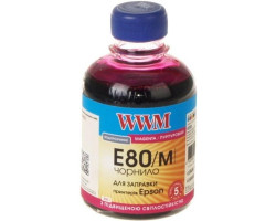 Чернила WWM Epson L800, Magenta, 200 г (E80/ M)