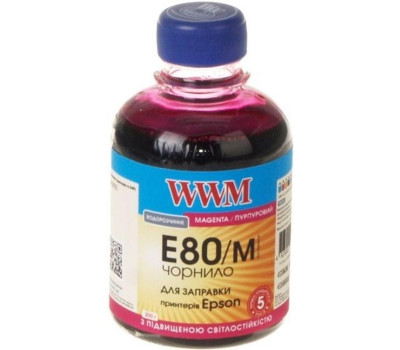 Чернила WWM Epson L800, Magenta, 200 г (E80/ M) Чернила WWM Epson L800, Magenta, 200 г (E80/ M)