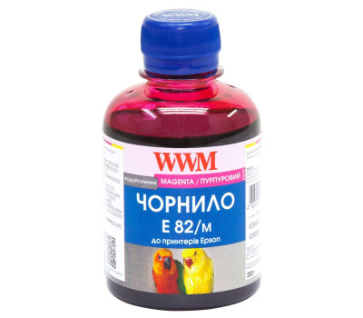 Чернила WWM Epson Stylus Photo P50, PX660, T50, TX650/ 700, R270/ 290, Magenta, 200 г (E82/ M)