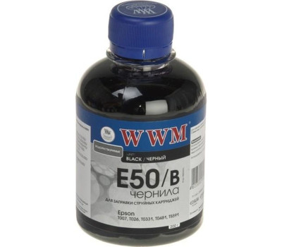 Чернила WWM Epson Stylus Photo Universal, Black, 200 г (E50/ B)