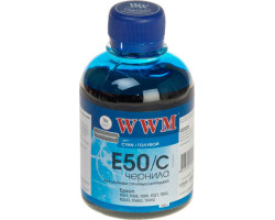 Чернила WWM Epson Stylus Photo Universal, Cyan, 200 г (E50/ C)