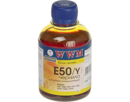 Чернила WWM Epson Stylus Photo Universal, Yellow, 200 г (E50/ Y) Чернила WWM Epson Stylus Photo Universal, Yellow, 200 г (E50/ Y)
