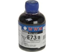 Чернила WWM Epson Stylus S22, SX125/ 130/ 230, T26/ 27, TX109/ 119, L100/ 200, Black, 200 г (E73/ B)