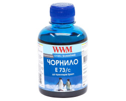 Чернила WWM Epson Stylus S22, SX125/ 130/ 230, T26/ 27, TX109/ 119, L100/ 200, Cyan, 200 г (E73/ C)