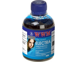 Чернила WWM Epson Universal ELECTRA, C/ CX, T/ TX, S/ SX, B/ BX, R/ RX, T/ TX, P/ PX, Cyan, 200 г (EU/ C)