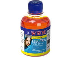 Чернила WWM Epson Universal ELECTRA, C/ CX, T/ TX, S/ SX, B/ BX, R/ RX, T/ TX, P/ PX, Yellow, 200 г (EU/ Y)