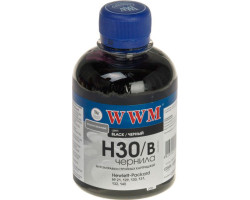 Чернила WWM HP 21/ 54/ 121/ 122/ 129/ 130/ 131/ 132/ 140/ 901, Black, 200 г (H30/ B)