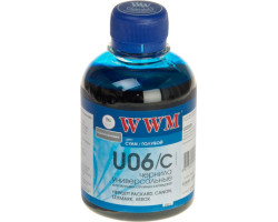Чернила универсальные WWM Canon/ HP/ Lexmark/ Xerox, Cyan, 200 г (U06/ C)