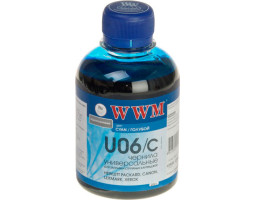 Чернила универсальные WWM Canon/ HP/ Lexmark/ Xerox, Cyan, 200 г (U06/ C) Чернила универсальные WWM Canon/ HP/ Lexmark/ Xerox, Cyan, 200 г (U06/ C)