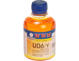 Чернила универсальные WWM Canon/ HP/ Lexmark/ Xerox, Yellow, 200 г (U06/ Y) Чернила универсальные WWM Canon/ HP/ Lexmark/ Xerox, Yellow, 200 г (U06/ Y)