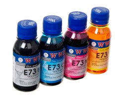 Комплект чернил WWM Epson E73/ B, E73/ C, E73/ M, E73/ Y, 100 мл (E73SET-2)