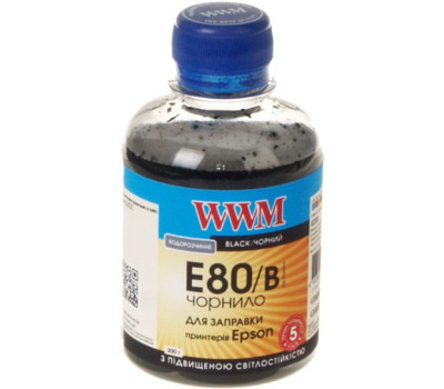 Чернила WWM Epson L800, Black, 200 г (E80/ B) Чернила WWM Epson L800, Black, 200 г (E80/ B)
