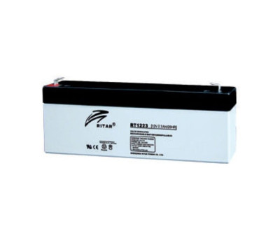 Аккумулятор ИБП 12В 2.3Ач AGM Ritar RT1223 / 12V 2.3Ah / 178х35х67 мм Аккумулятор ИБП 12В 2.3Ач AGM Ritar RT1223 / 12V 2.3Ah / 178х35х67 мм