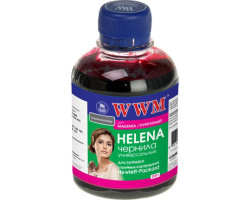 Чернила WWM HP Universal HELENA, 22/ 28/ 56/ 110/ 121/ 122/ 134/ 135/ 136/ 141/ 901, Magenta, 200 г (HU/ M)