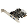 Контроллер PCI-Express Х1 USB 3.0 2 канала (2вн.) NEC PCI-E (14939)