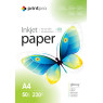 Фотобумага A4 230g/ m PrintPro глянец (PGE230050A4) 50шт