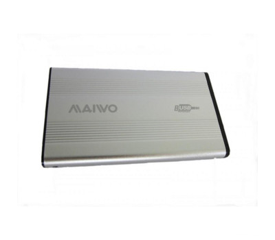 Карман HDD 2.5″ Maiwo K2501A-U2S silver sata через USB2.0 Карман HDD 2.5″ Maiwo K2501A-U2S silver sata через USB2.0