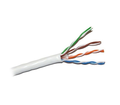 Кабель FTP, CCA, для внутренней прокладки, 4x2x0,50 мм, Atcom Standard, бухта 305 м (3801)