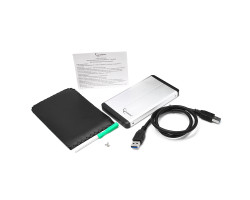 Карман HDD 2.5&Prime; Gembird EE2-U3S-2-S Silver SATA USB3.0-foto2