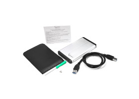 Карман HDD 2.5&Prime; Gembird EE2-U3S-2-S Silver SATA USB3.0-foto2