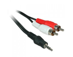Кабель аудио DC3.5 > 2RCA, mini-jack(M) > 2тюльпана (M) Atcom, 7.5m, пакет (10710) Кабель аудио DC3.5 > 2RCA, mini-jack(M) > 2тюльпана (M) Atcom, 7.5m, пакет (10710)