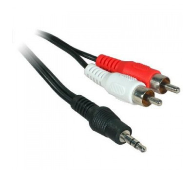 Кабель аудио DC3.5 > 2RCA, mini-jack(M) > 2тюльпана (M) Atcom, 7.5m, пакет (10710) Кабель аудио DC3.5 > 2RCA, mini-jack(M) > 2тюльпана (M) Atcom, 7.5m, пакет (10710)