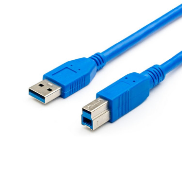 Кабель USB 3.0 - 3.0m AM/ BM ATcom, blue (12824) Кабель USB 3.0 - 3.0m AM/ BM ATcom, blue (12824)
